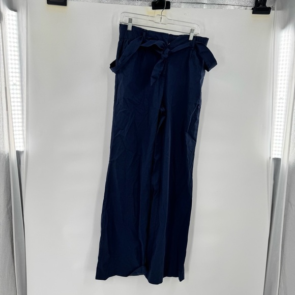 Marine layer womens Navy Blue High-Waisted Pants size M - Picture 3 of 8